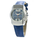 Chronotech Blue Leather Watch -   -  Chronotech.